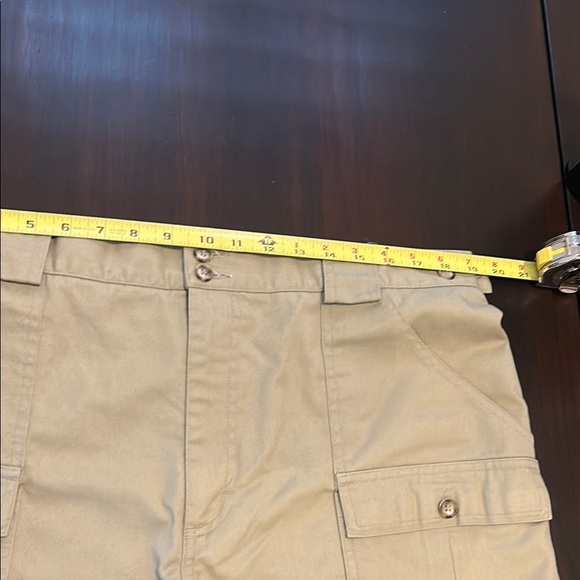 TILLEY ENDURABLES Vintage ‘Give Em Hell’ High Waist Cargo Travel Safari Shorts - Picture 3 of 15